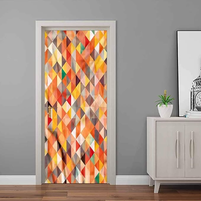 Abstract Triangle Removable Wallpaper