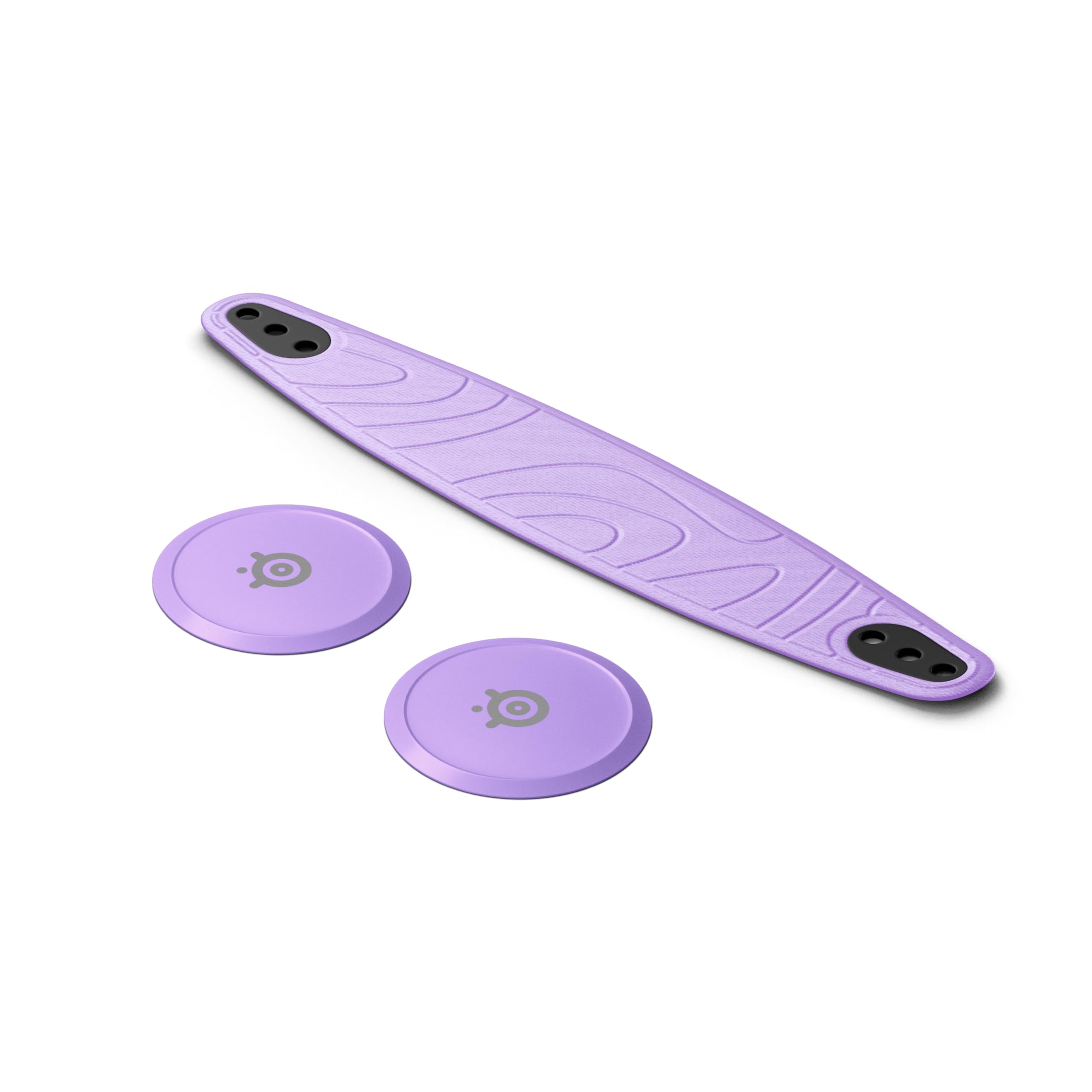 SteelSeries Arctis Nova Booster Pack Lilac - Gaming Headset Accessory - Dual color Nylon Headband - Customize with Unique Metalic Speaker Plates - Limited Edition Collector Item