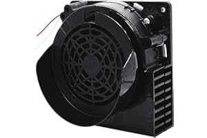 DONGERMAER Replacement 1A Blower for Halloween Inflatables, Christmas Yard Blow Up, Outdoor Holiday Yard Inflatables Decorations Replacement Fan for Christmas Inflatable Decorations 12V/1.0A (1A Output 1 Pack)