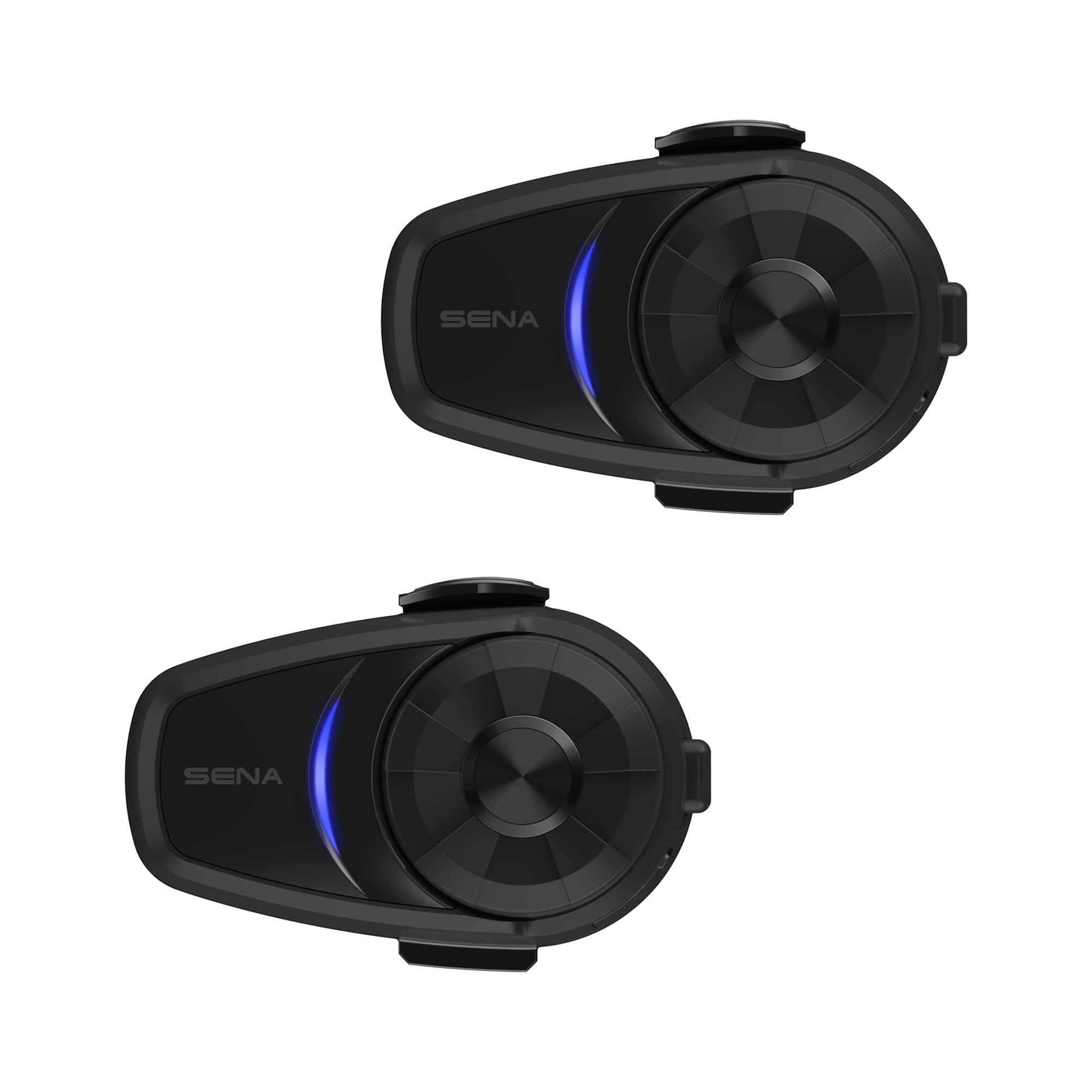Sena 10S Motorcycle Bluetooth Headset Communication System, Dual Pack