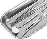 Keenso Stainless Steel Medical Surgical Tray 8.85x4.52" Professional Kidney view 9