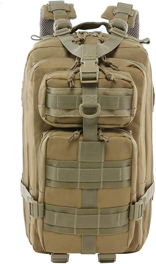 LHI Tactical Backpack Upgrade 30L 900D Military Day Pack for Hiking Trekking Hunting