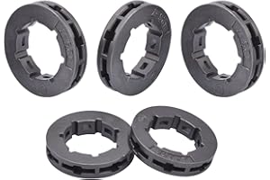 5 Pieces .325 7T Sprocket Rim for Husqvarna 340 345 346XP 350 353 357 359 50 51 55 40 45 Chainsaw Small 7 Spline