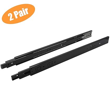 1 Pair Of 18 Inch Probrico Soft Close Ball Bearing Full Extension