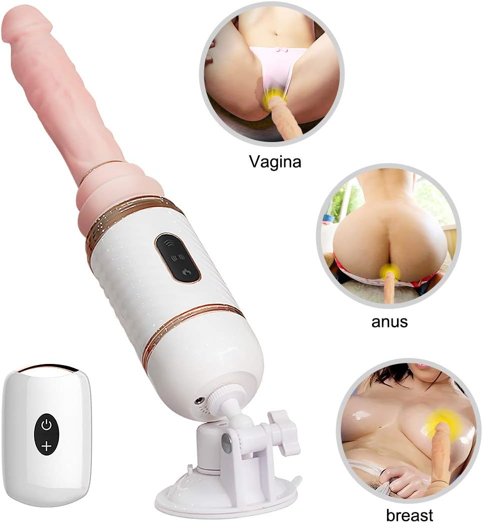 Intelligent Telescopic Vibrating Squirming Luxurious Adult Wireless Remote Control Machine Automatic Massage & Suction Cup Multispeed Adjustable