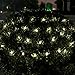 Christmas Solar Globe String Lights,Addlon LED Fairy Lights,20ft 30 LED 2 work Modes,crystal Ball Ambiance Lighting for Outdoor, Garden, Home, Wedding, Christmas Party, Waterproof (Warm White)