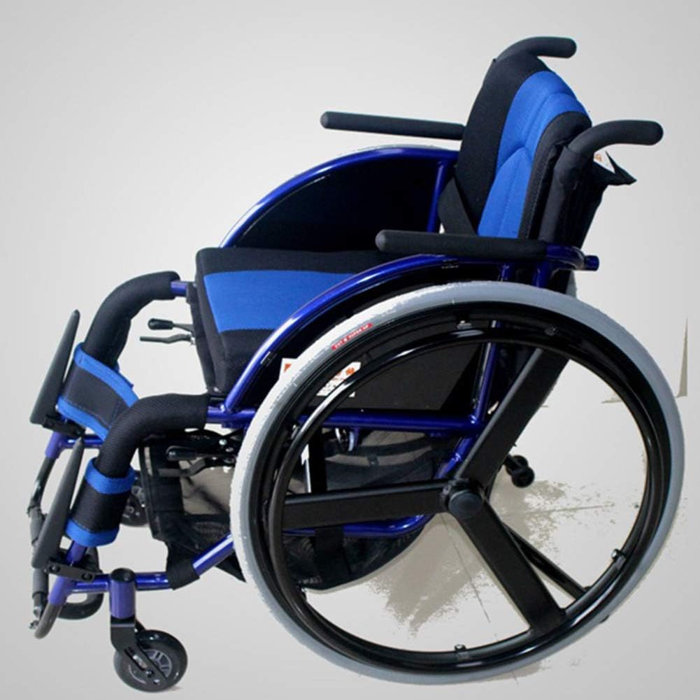Lightweight Folding Wheelchair Driving Medical Adult Medical Supplies, Leisure Sports Wheelchair Multifunctional Safe use