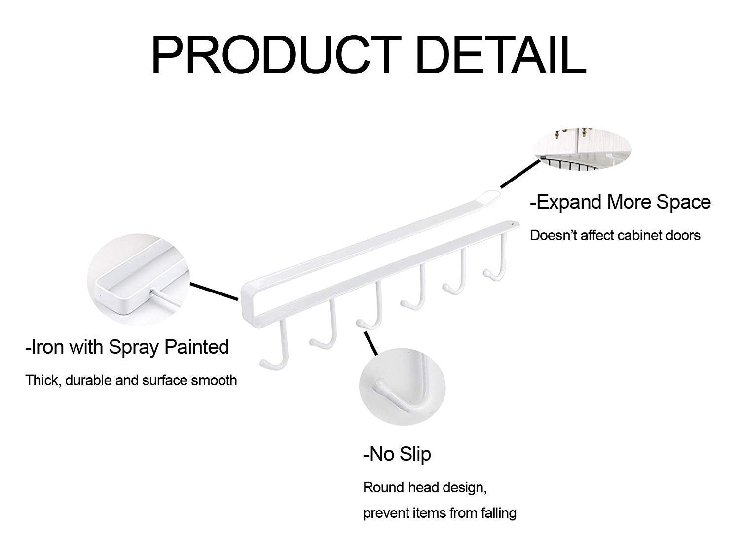 Estantes y soportes Ajuste para 1 Pulgada de Grosor Estante o Menos 2