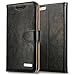iPhone 6S Plus case, Labato iPhone 6S Plus Leather Wallet Flip Case Cover Design [Stand Feature] [Wallet Function] [Magnetic Closure] for Apple iPhone 6S Plus 6 Plus 5.5'' in BlackLbt-I6L-04Z10