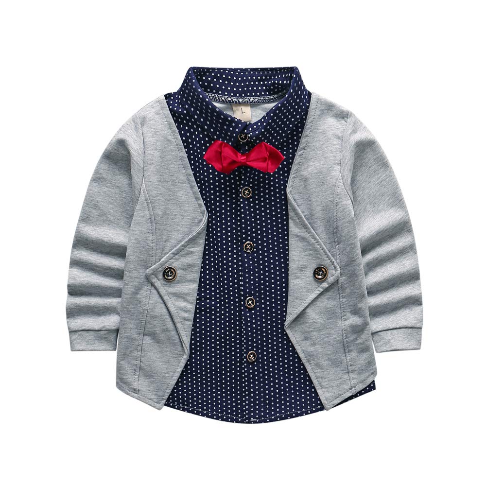 baby boy grey blazer