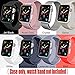 8 Pack Fintie Case Compatible with iWatch SE 44mm Series 6 5 4, Slim Lightweight Hard Protective Bumper Cover
