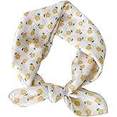 Pemilosci Cotton-Blend Bandana, Head Scarf, Headband, Head wrap, Hair Neck Scarf for Women 22 x 22 inch