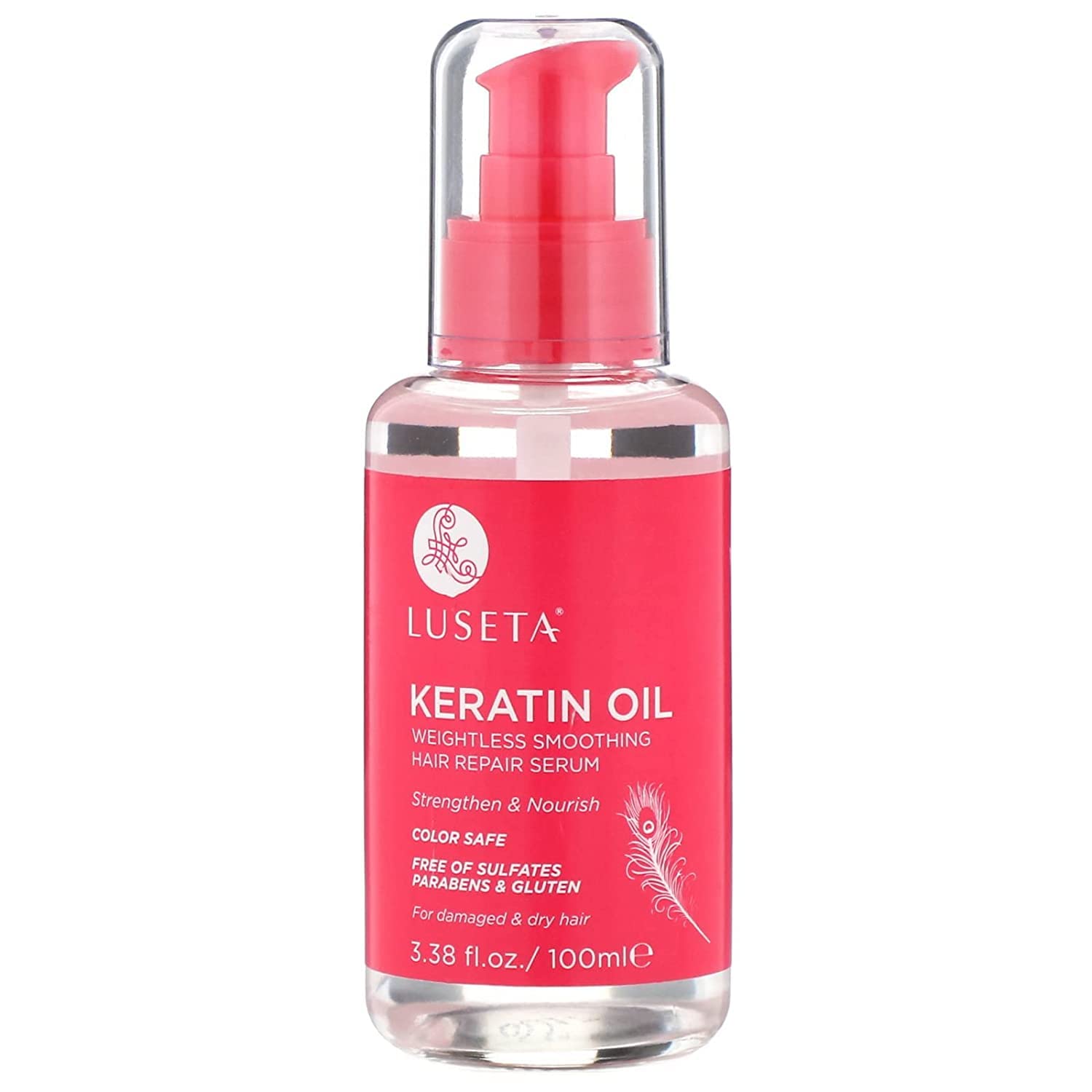 Luseta Keratin Hair Oil Serum for Color Treated