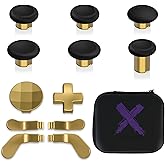 eXtremeRate 13 in 1 Component Pack Kit for Xbox Elite Series 2 Controller, 6 Metal Thumbsticks & Tool, 2 D-Pads, 4 Paddles fo