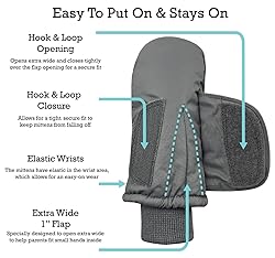 N'Ice Caps Kids Waterproof Snow Mittens Cold