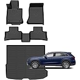 for Mercedes Benz GLC丨GLC 300丨GLC 350e 丨GLC 43 AMG Floor Mats 2025 2024 2023,Car Mats for Mercedes Benz GLC All Weather Anti-Slip Floor Mats Cargo Liner Accessories