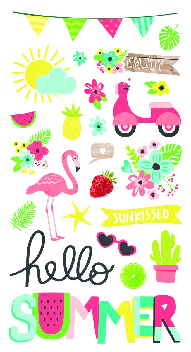 Simple Stories Stickers, Multi-Colour, Medium