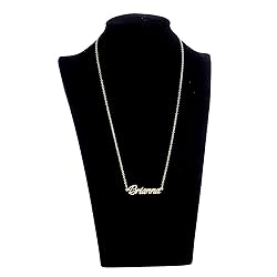 AOLO Gold Plated Cursive Names Necklace Friendship