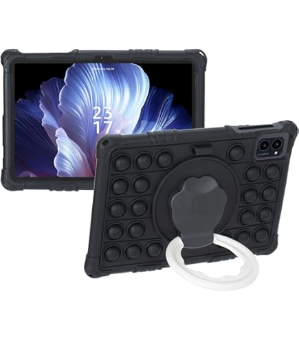 AWOW UTBook_14 10.1" Android Tablet Case With Stylus - Soft Silicone Cover With Stand & Heat Dissipation