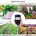 Ywillink Soil PH Measuring Instrument Tester for Farm Plants Crops Flowers Vegetable