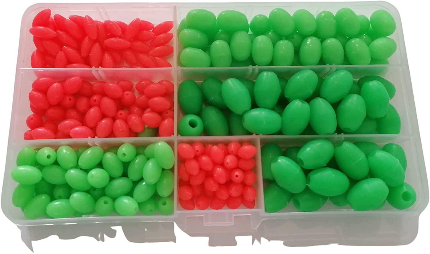 Set: Soft Pearl Assortment Partially Self-Luminous 5-12 mm Oval and Round Assorted in Box Luminous + Petri Heil! Sticker