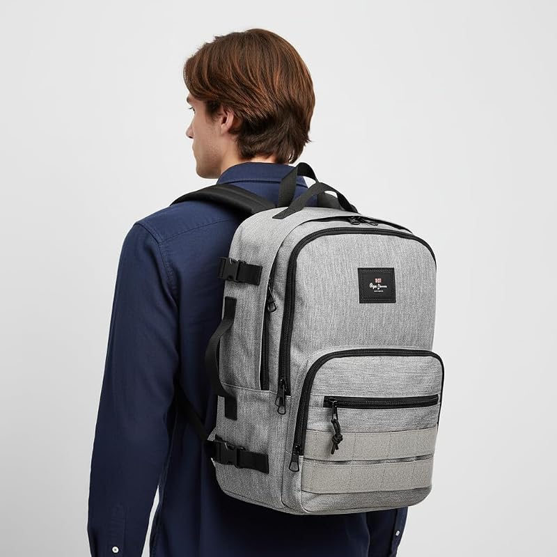 Aris Evergreen Zaino da Cabina per Portatile 15,6" Grigio 25 x 40 x 20 cm Poliestere by Joumma Bags