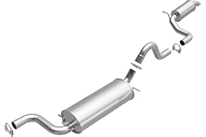 BRExhaust Replacement Exhaust System Kit 106-0024: Compatible with 2008-2010 Chrysler Town & Country, 2008-2010 Dodge Grand Caravan 3.3L/3.8L/4.0L