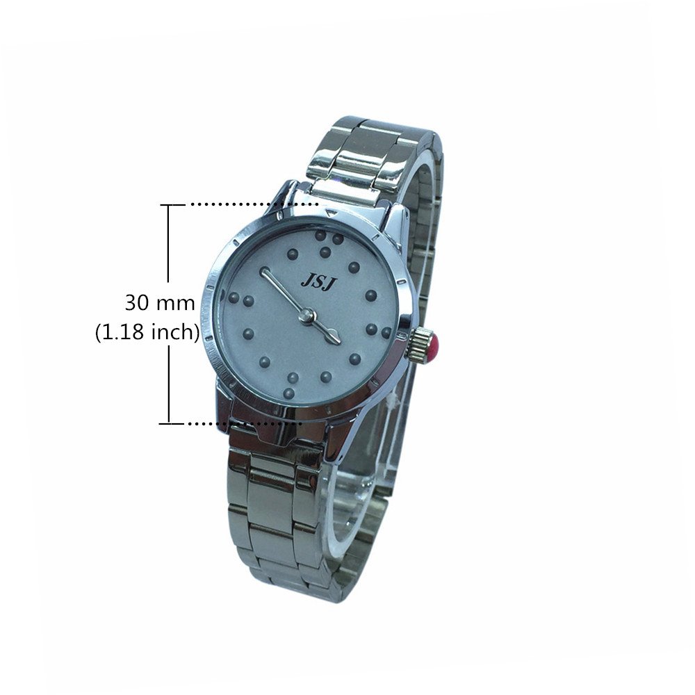 Tactile Braille Watch for Blind People Stainless Steel (for woman) eBay