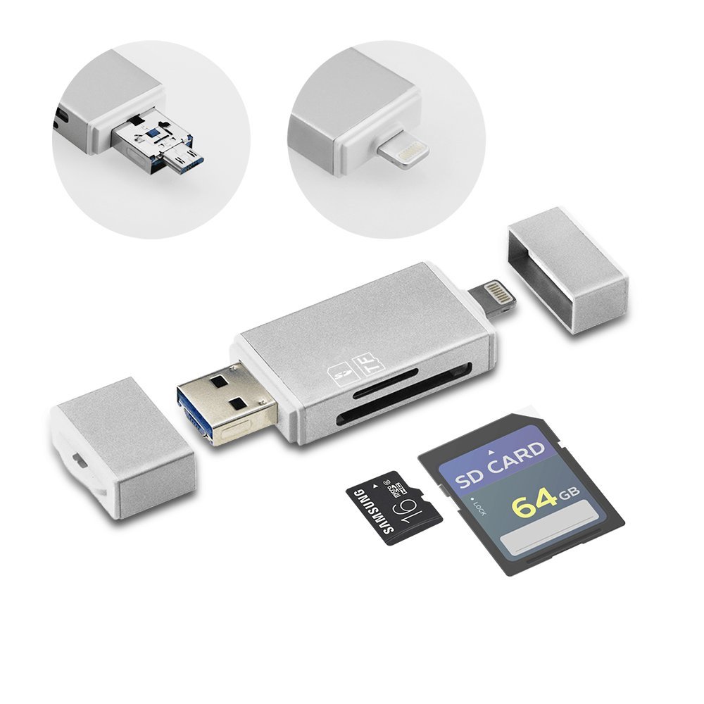GiBot USB  lector de tarjetas de memoria SD  Micro Sd