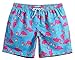 maamgic Mens Slim Fit Quick Dry Swim Shorts Swim Trunks Mens Bathing Suits with Mesh Lining