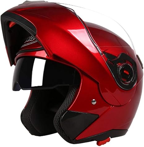 Amazon Co Jp モジュラーバイクヘルメットece承認フルフェイスバイクヘルメットモトクロスヘルメット原付バイクスクーターフリップアップバイク フルフェイスヘルメット女性用男性大人 ホーム キッチン