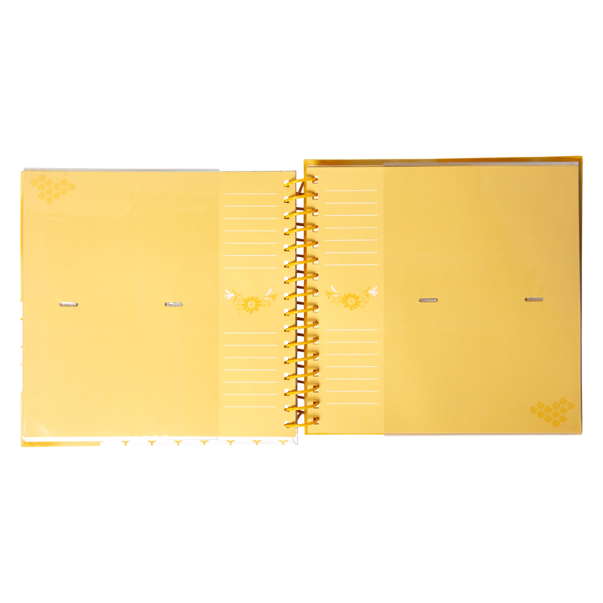 C.R. Gibson Sweet As Can Bee Gender Neutral Baby Photo Album Book, Holds 64 Photos, 8.5
