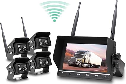 Amazon Com Eway 4 Wireless Rear View Backup Agricultural Camera