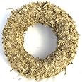9 Inch Living Sphagnum Moss Wreath - Natural Organic Round Plantable Wreath