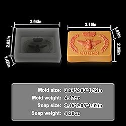 【More Styles Optional】 3 Pack Bee Soap Beeswax