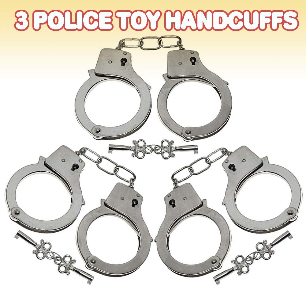 kids play handcuffs