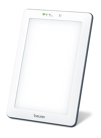 Beurer TL55 Lámpara de luz diurna y nocturna, Blanco, 21.4 x 13.2