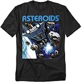 Popfunk Atari Asteroids Video Game T Shirt Black