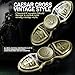 Gfine Stylish 3D-Embossed Vintage Style Fidget Spinner with Average 3-5 Mins High Speed Spinning - No big noise