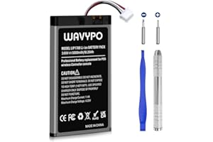 WAVYPO PS5 Controller Battery, 5000mAh Replacement LIP1708 Battery for PS5 PlayStation 5 DualSense CFI-ZCT1W Controller