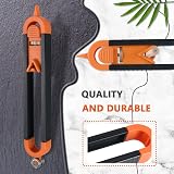 flintronic Scribing Ruler Contour Gauge Lock Irregular Shapes Woodworking view 4