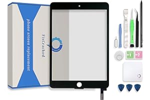 FixCracked Touch Screen Replacement Parts Digitizer Glass Assembly for ipad Mini 4 (Black)
