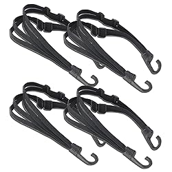 4 Pcs 35"- 55" Motorcycle Luggage Rope High