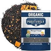 Positively Tea, Organic Mango Tango Black Tea, Loose Leaf, 16 Ounce