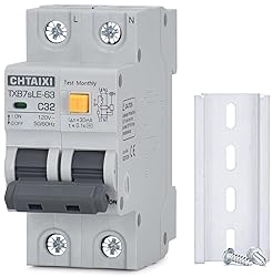 CHTAIXI Ground Fault Circuit Breaker, 32 Amp 120V