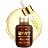 Vitamin C + Turmeric Face Serum Brightening, Hydrating &amp; Anti Aging | Facial Serum Evens Skin Tone, Improves Skin Texture &amp; Dark Spots, Face Serum for Women, All Skin Types, 1 fl.oz