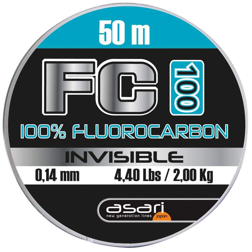 B/50m ASARI FC-100 FLUOROCARBON 0,37mm