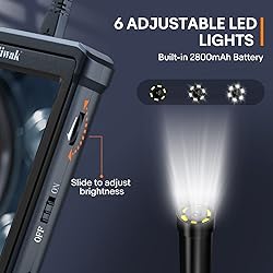 Oiiwak Industrial Endoscope 4.3inch LCD