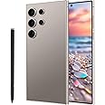 BDWJW C23 Ultra 5G Smartphone,6GB+256GB Fully Cell Phone for Android 13, 6.8" Unlocked Cell Phone, 6800mAh, 48MP+108MP Dual Camera/Dual(Gray)