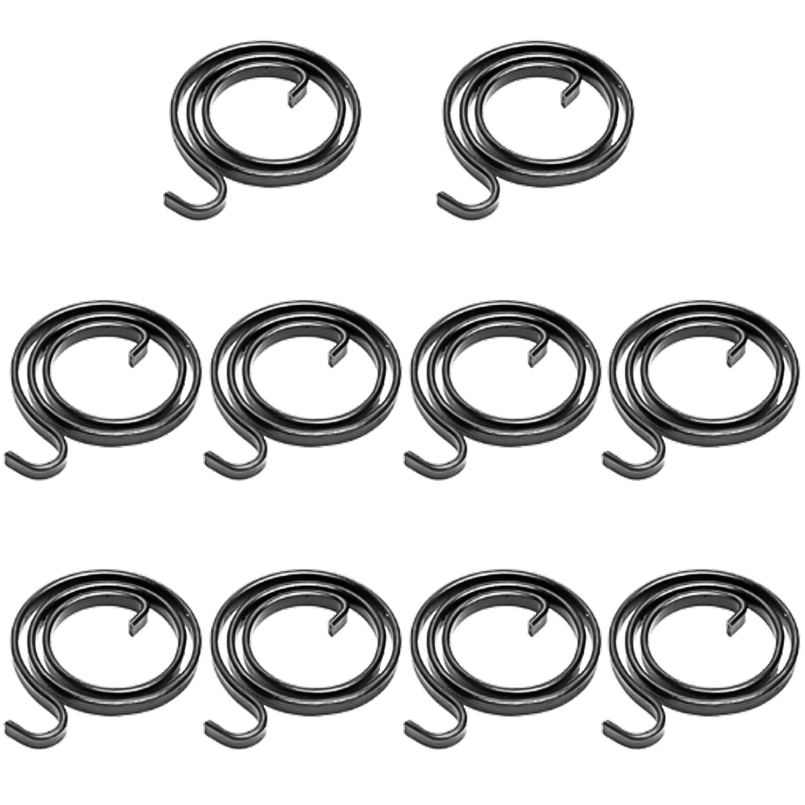 GVSS 10 Pieces Replacement Springs for Door Handle, Self Assembly Revolving Door Handle Springs, Accessories for Revolving Lever Door Handles